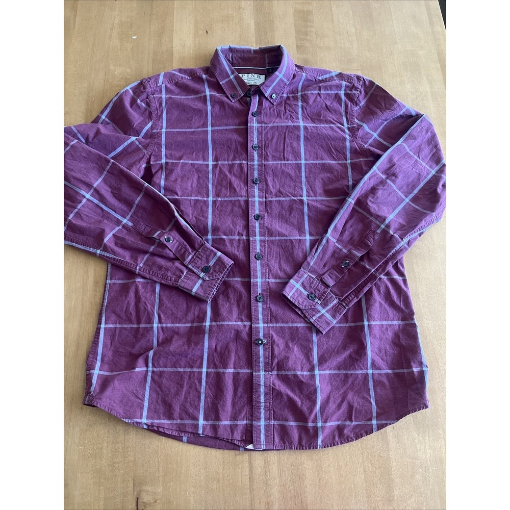 Thomas Pink Shirtmaker 100% Cotton‎ Classic Fit Mens Sz Medium Long Sleeve Shirt
